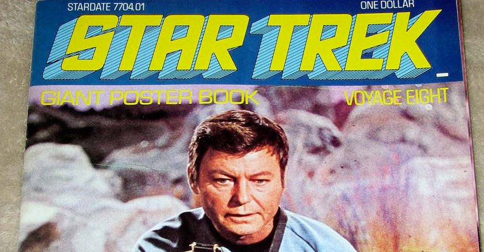 capa da revista Star Trek