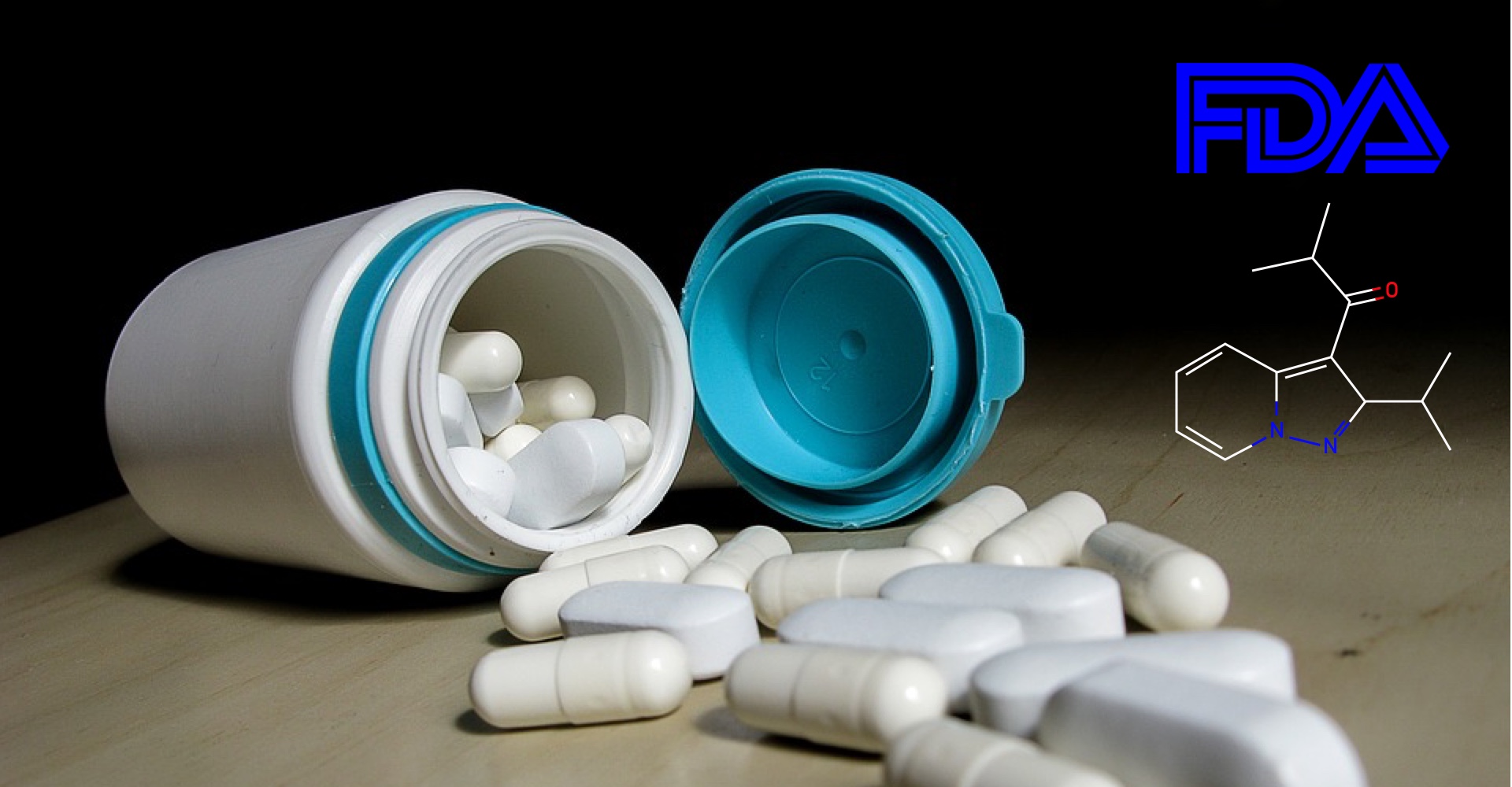 FDA Ibudilast molécula e pílulas
